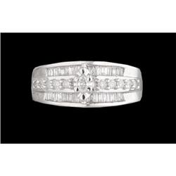 14KW Gold .60ct. Diamond Ring