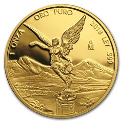 2018 Mexico 1 oz Proof Gold Libertad