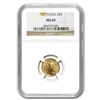 Image 1 : 1/10 oz Gold American Eagle MS-69 NGC (Random Year)