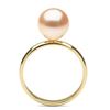 Image 1 : Pink Freshwater Pearl Solitaire Ring, 9.5-10.0mm, 14K Gold