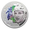Image 1 : 2017 Grandeur 1 oz Silver Hockey: Bergeron (Colorized)