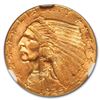 Image 2 : 1925-D $2.50 Indian Gold Quarter Eagle MS-65 NGC