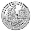 Image 1 : 2017 5 oz Silver ATB Ellis Island National Monument, NJ