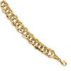 Image 1 : 14k Yellow Gold Fancy Link Bracelet - 7.5 in.