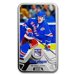 2019 Canada 1.5 oz Silver $25 New York Rangers: Mark Messier