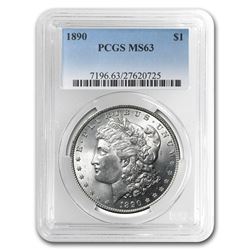1890 Morgan Dollar MS-63 PCGS