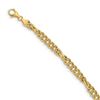 Image 1 : 14k Yellow Gold Alternate Infinity Link Bracelet - 7.5 in.