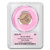 Image 2 : 2018-W Gold $5 Breast Cancer Awareness MS-70 PCGS (FirstStrike®)