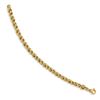 Image 2 : 14k Yellow Gold 6 mm Fancy Link Bracelet - 7.5 in.
