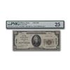 Image 1 : 1929 Type 1 $20 Villisca, Iowa VF-25 PMG (CH#2766)