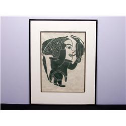Inuit Stone Cut Print