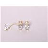 Image 1 : Rare Peach Colour Pearl Earrings