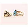 Image 2 : Estate Jewelry: Two Designer Gold Rings
