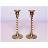 Image 1 : Pair of Brass Candlesticks