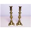 Image 1 : Victorian Brass Push Up Candlesticks