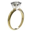 Image 3 : 2.50 ctw Certified Quality Diamond Engagment Ring 10k Yellow Gold - REF-606R4K