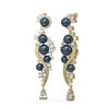 Image 2 : 5.13 ctw Diamond & Pearl Earrings 18K Yellow Gold - REF-662K2Y
