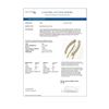 Image 4 : 2.78 ctw Pear Cut Diamond Designer Earrings 18K Yellow Gold - REF-350F8M