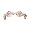 Image 1 : 18.37 ctw Morganite & Diamond Bracelet 18K Rose Gold - REF-890Y9X