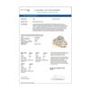 Image 4 : 4.01 ctw Certified VS/SI Diamond 2pc Wedding Set Halo 14k Yellow Gold - REF-613H6R