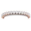 Image 2 : 20 ctw Certified SI/I Diamond Bracelet 18K Rose Gold - REF-2085Y2X
