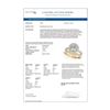 Image 4 : 2.29 ctw Certified VS/SI Diamond 2pc Wedding Set Halo 14k Yellow Gold - REF-319R2K