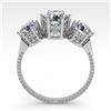 Image 3 : 2 ctw Past Present Future VS/SI Diamond Ring 18k White Gold - REF-435X2A