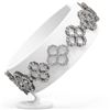 Image 2 : 10 ctw Pear Cut Diamond Designer Bracelet 18K White Gold - REF-843M8G