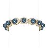 Image 1 : 4.45 ctw Diamond & Pearl Bracelet 18K Yellow Gold - REF-482A8N