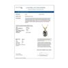 Image 4 : 1.25 ctw Certified VS/SI Quality Oval Diamond Necklace 10k Yellow Gold - REF-325A2N