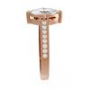 Image 2 : 1.26 ctw Marquise Diamond Ring 18K Rose Gold - REF-313N8F