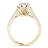 Image 3 : 1.33 ctw Certified VS/SI Diamond 2pc Wedding Set 14k Yellow Gold - REF-126W8H