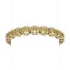 Image 1 : 32.82 ctw Canary Citrine & Diamond Bracelet 18K Yellow Gold - REF-890K9Y