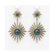 Image 1 : 4.31 ctw Diamond & Pearl Earrings 18K Yellow Gold - REF-403R3K