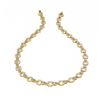 Image 3 : 22.5 ctw Morganite & Diamond Necklace 18K Yellow Gold - REF-783X5A