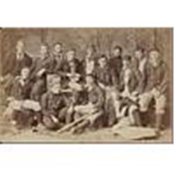 Late 1800s Baseball Team Photo