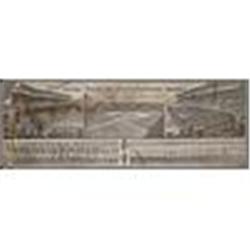 1909 Framed World Series Panoramic Photo Tigers vs Pirates, Cobb vs Wagner