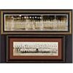 1929 & 1941 Framed Philadelphia Athletics Panoramic Team Photos (2)