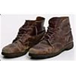 Pair of Bill Dickey's Personal Work Boots