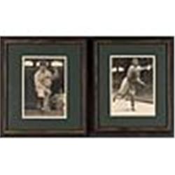 Two Framed Autographed Photos of Bill Dickey & Joe McCarthy That Hung in Bill Dickey's House (2) (JS