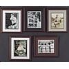 Image 1 : Five Framed Photos That Hung In Bill Dickey's House w/ One Autographed (5) (JSA)