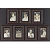 Image 1 : Lot of Seven Framed & Autographed Baseball Player Photos That Hung in Bill Dickey's House (7) (JSA)