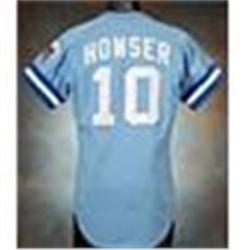 1982 Dick Howser Kansas City Royals Manager's Worn Road Jersey