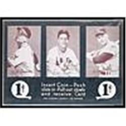 1951 Mickey Mantle Exhibit Card Window Advertisement