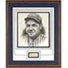 Image 1 : Framed Babe Ruth Autographed Cut & Print Display (JSA)