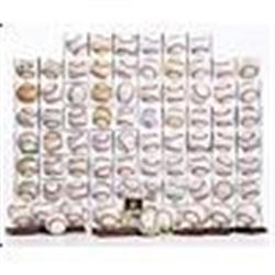 Hall of Famer Single-Signed Baseball Collection (90) (JSA)