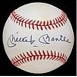 Mickey Mantle Single-Signed Baseball (JSA)