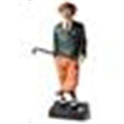 Vintage Ceramic Golf Statue