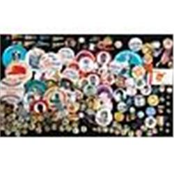 Incredible Lot Of Vintage Baseball Pins & Buttons (156)