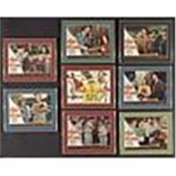 1952 Framed "Pride of St. Louis" Lobby Card Set (8)